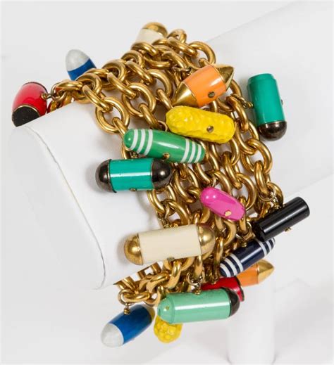 chanel pill charm bracelet|chanel coco bracelets.